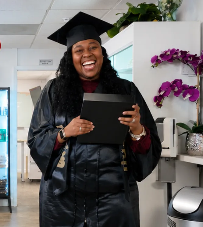 Licensed graduate of Florida Student Cosmetology School